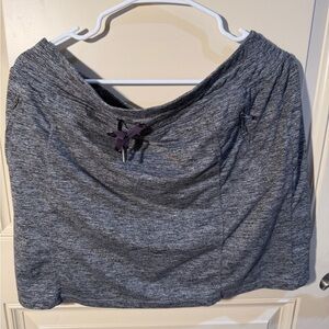 Tangerine Charcoal Apparel Skort with Shorts Under Size XL